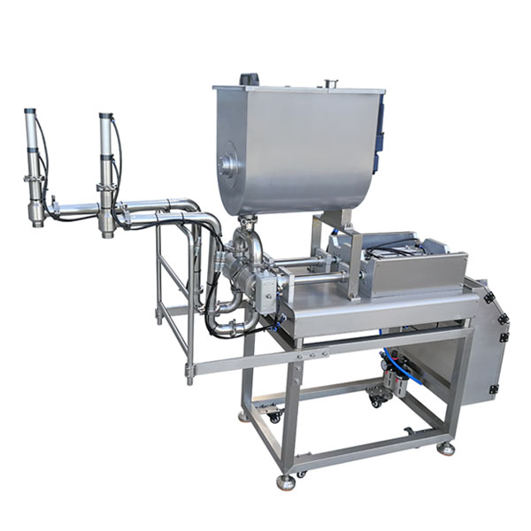 半自動(dòng)牛肉醬灌裝機(jī)-牛肉醬加工生產(chǎn)設(shè)備